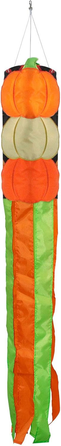 Briarwood Lane 3D Pumpkin Fall Windsock Pumpkins Stack