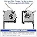 CPU+GPU Cooling Fan Replacement for Asus TUF Gaming (2020) A15 FA506 FA506IV FA506IU TUF 506 IU IV F15 FX506 FX506LI FX506LU FX506IH FX705DT FX505 FX505DT FX505DV FX505DY FX505DU FX505DD FX505GT/GD