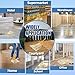 2 Pack 20oz Loop-End String Wet Mop Refills,Heavy Duty Cotton Commerical Industrial Grade Mop Replacements Heads for Home,Workshop,Garage Floors Cleaning,with 63'' Stainless Steel Mop Handle