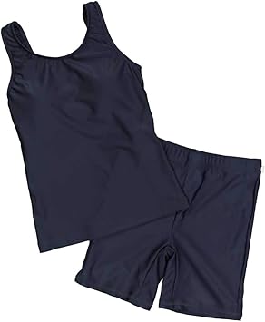 Amazon Co Jp ピアニッシモ ガールズジュニア 水着 女の子 ガールズ スクール水着 スクールセパレート パンツタイプ 水着uv 紫外線対策 Upf50 Uvカット ネイビー 1cm 服 ファッション小物