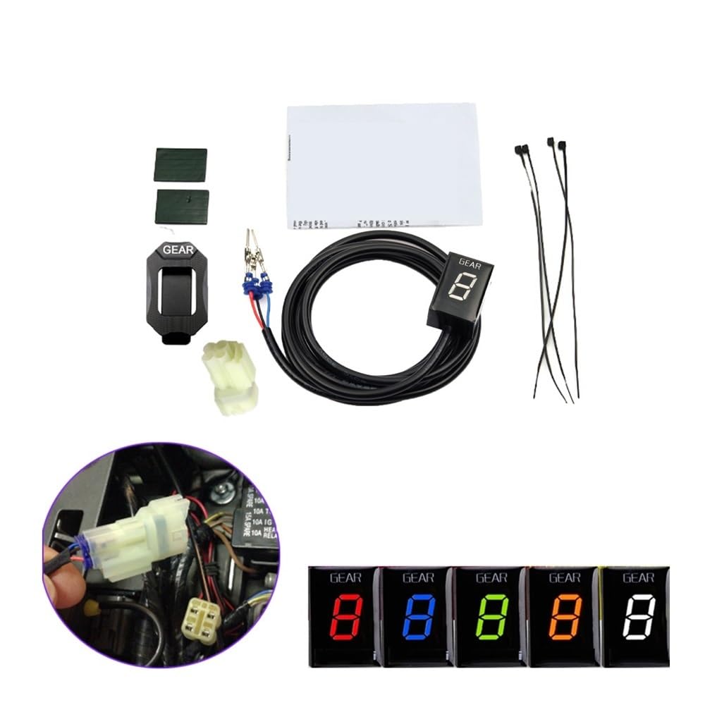 Display Marcia Per ER6N Z1000SX Per Ninja400 Z1000 Z800 | Indicatore Di Marcia Velocità Del Motociclo Display Meter Per ER6N Z1000SX Per Ninja400 Z1000 Z800 Z750 Per Versys 650 Z650