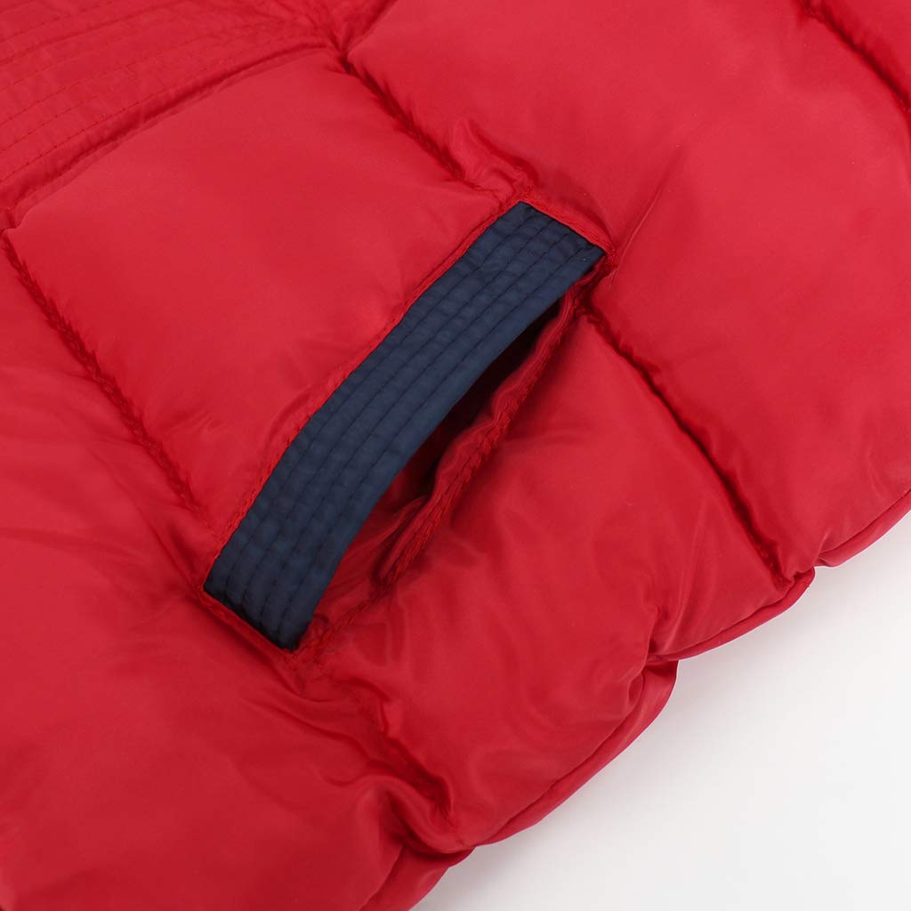 JiAmy Niños Chaleco Chaqueta Chaqueta Sin Mangas Chaqueta Invierno Abrigos con Capucha Chaqueta para 2-6 Años