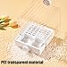 Parakeet Bath - Shower Feeder - Food Holder Box,for Cage Accessories Small Medium Birds Parrots Lovebirds Finches Parakeets- Mannikin