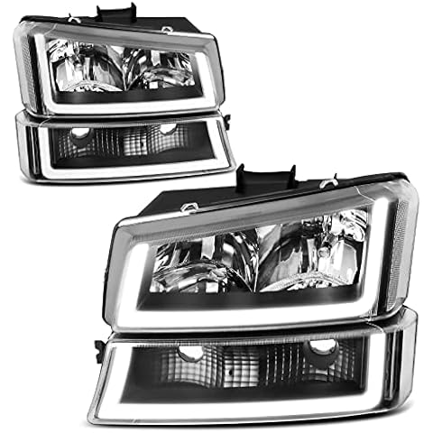 AUTOSAVER88 LED Headlight Assembly for Avalanche Silverado Cover
