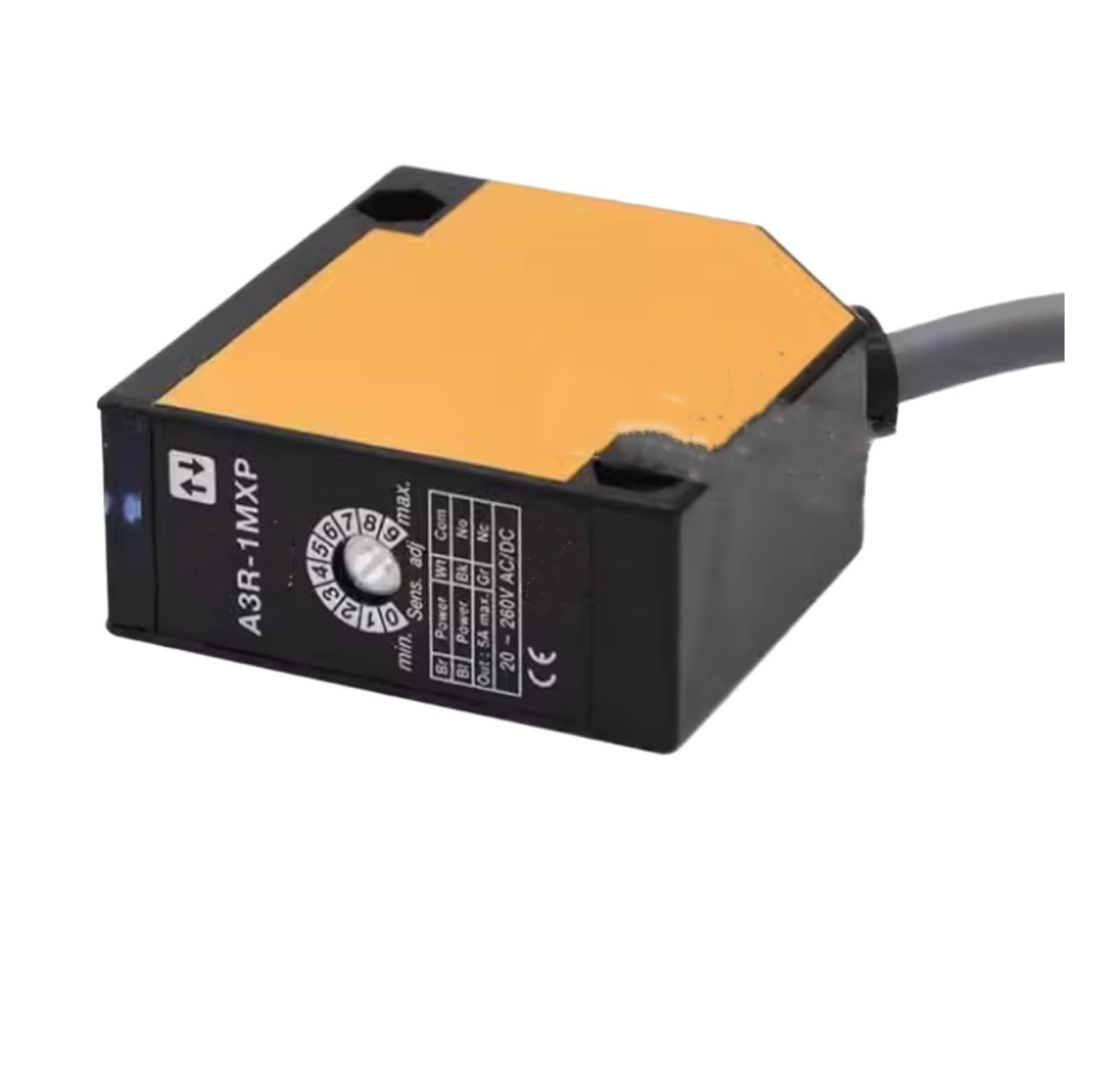 Capteur photoélectrique A3R-1MXP boîtier étanche IP65 haute sensibilité optique