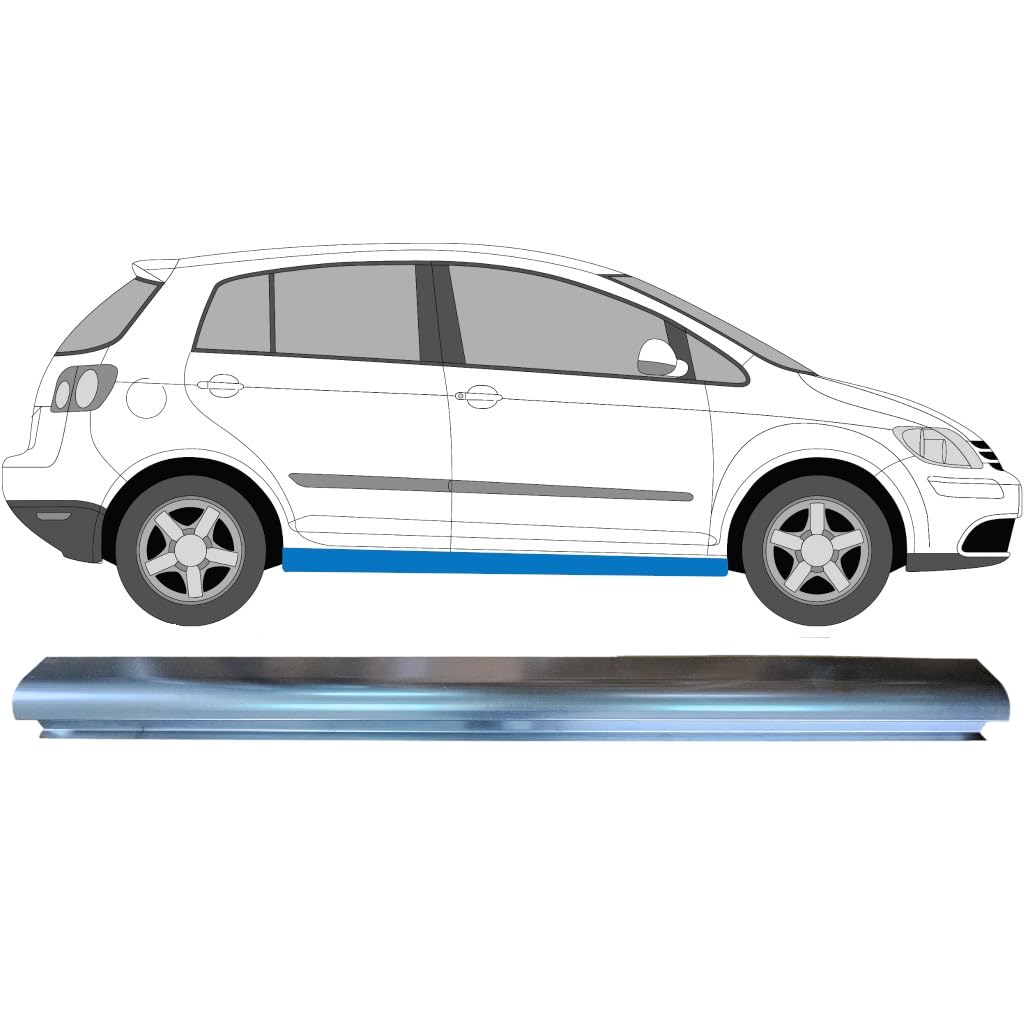 Reparaturblech Schweller für Volkswagen Golf Plus 2005-2013 / Links = Rechts