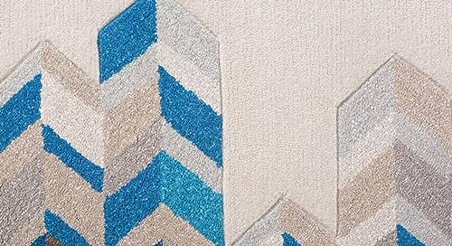Image of Soft Pure Woolen Modern Collection Tufted Carpet for Living Room,Bedroom'Kitchen and Hall (12 X 15) Feet