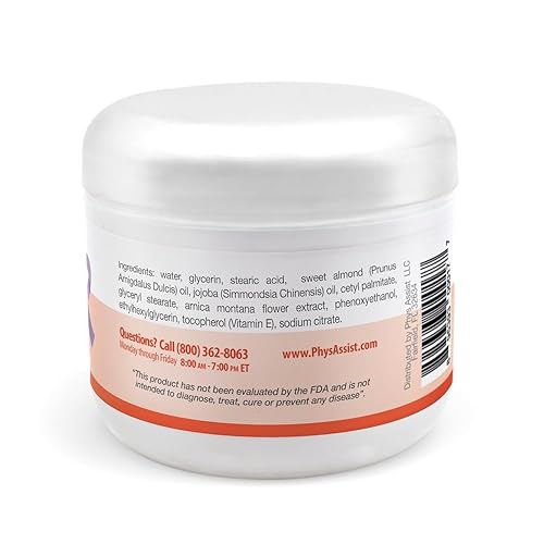 Miniatura 3 de PhysAssist Oncology Glicerina Crema sin perfume, hidratante calmante profundo para piel seca, picazón y deshidratada. Hecho especialmente para