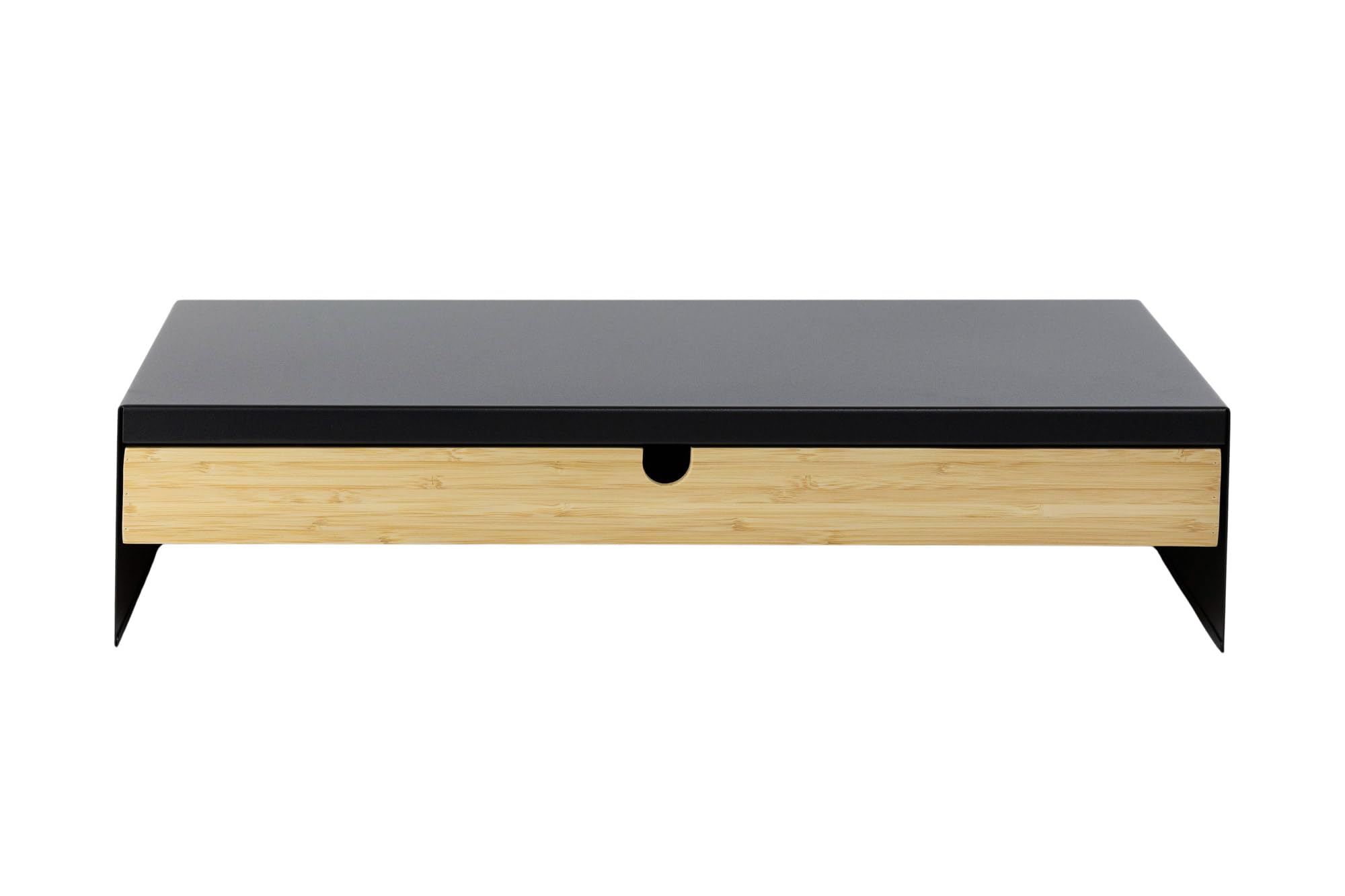 ELLOVEN Supporto per monitor con cassetto, antracite + penna Finchley ricarica in omaggio