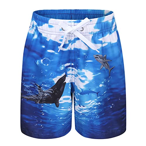 Image of HowJoJo Boys Short Sleeve Rash Guard Shirts Swim Shirt UPF 50+