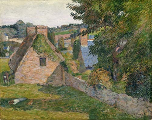 Toile le Domaine de Derout Gauguin pour habiller un grand mur vide