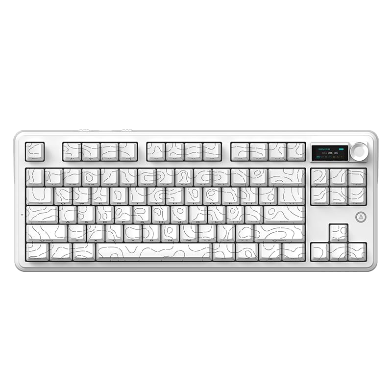 Amazon | MK87 Pro 87キー TKL メカニカルキーボード、交換可能な1.15