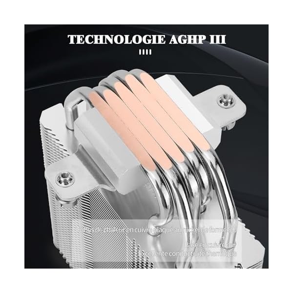 Thermalright Assassin King 120 SE ARGB CPU Air Cooler, AK120 SE ARB, 5 Heatpipes, TL-C12C-S PWM Quiet Fan CPU Cooler con rodamiento S-FDB, para AMD AM4 AM5/Intel 1151/1155/1156/1200/17XX, LGA1700 - Image 5