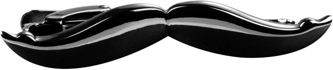 TieKartBlack Chrome Plated Funky Tiepins for Men