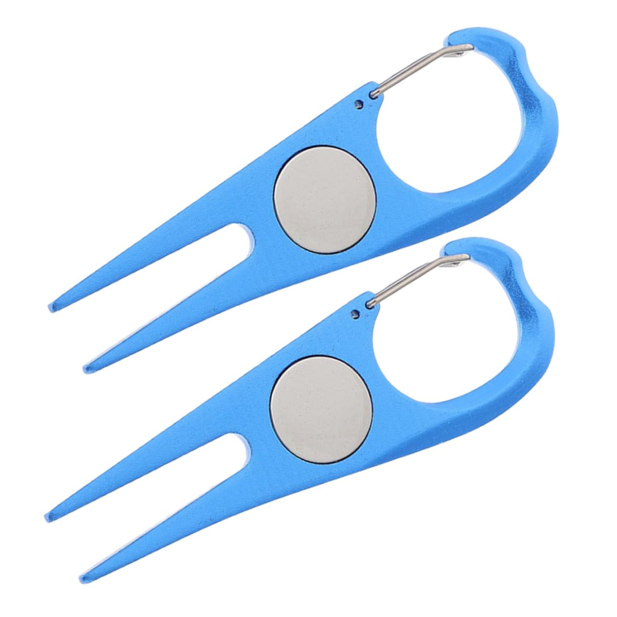 TOYANDONA Herramienta De Reparación De Divots De Tenedor Portátil Inoxidable para Césped Accesorio Esencial para Golfistas