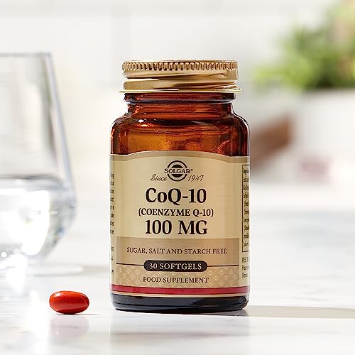 Solgar Megasorb Coq-10 100 Mg, 30 Softgels - Promotes Heart Function, Supports Healthy Aging - Coenzyme Q10 Supplement - Enhanced Absorption -, Gluten Free, Dairy Free - 30 Servings #TOP5