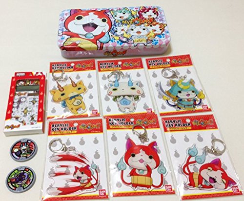 Amazon.co.jp: 妖怪ウォッチ 妖怪メダル キーホルダー 電卓 お菓子缶