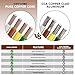 100.00% Pure Copper 100FT 4 Way Trailer Wiring Harness 14 Gauge Bonded Wire Spool, 4-Pin Flat Extension Replacement Wiring Insulated Cable Cord fit for RV Trailer Camper Towing Boat and Automotive