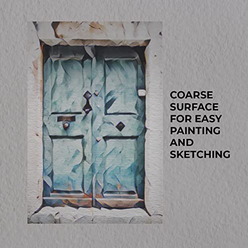 Image of Anupam Dusk Grey Toned Watercolour Paper - Cold Pressed, Hardbound Book, 225 GSM, 60 Sheets, 20cm x 20cm (Square)