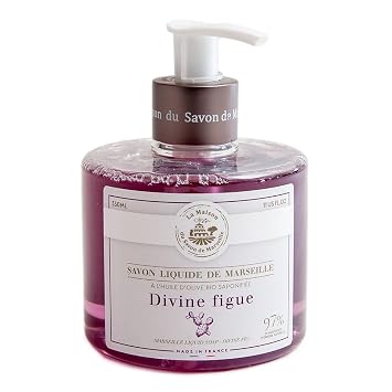 La Maison du Savon de Marseille Maison Du Savon De Marseille - French Liquid Soap with Organic Olive Oil - Prickly Pear Fragrance - 330ml Bottle