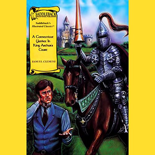 Diseño de la portada del título A Connecticut Yankee in King Arthur's Court
