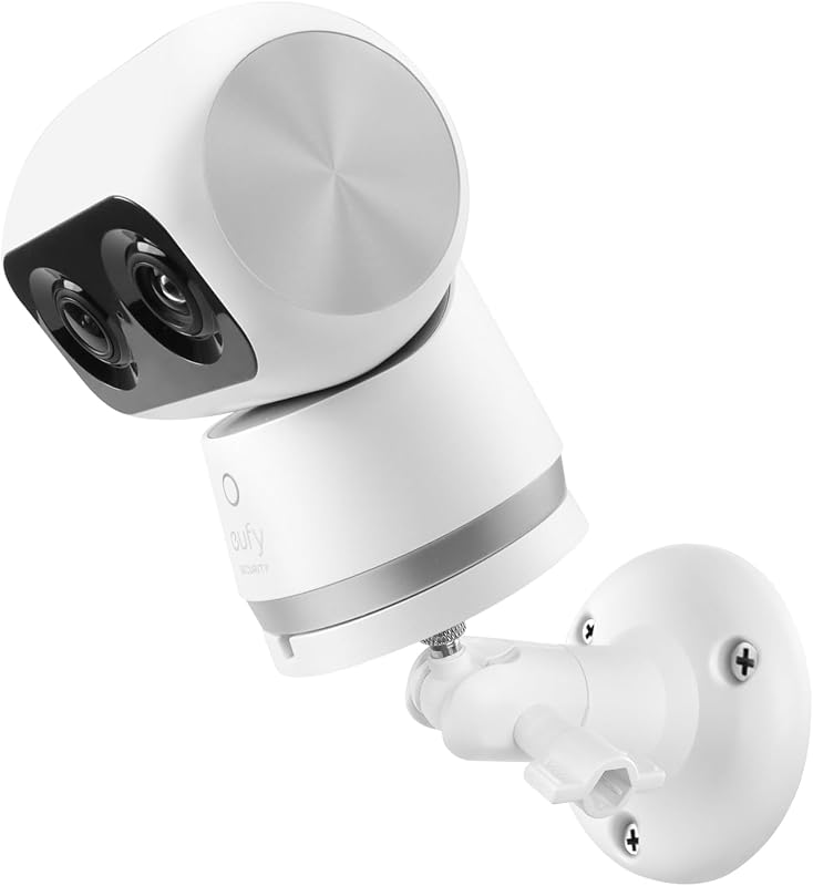 Adjustable Bracket Mount Compatible with Eufy Security Indoor Cam S350 Camera (White)