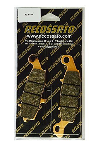 Plaquette de frein AGPA94ZXC Accossato pour rouler serein en Suzuki VZ 800 Marauder