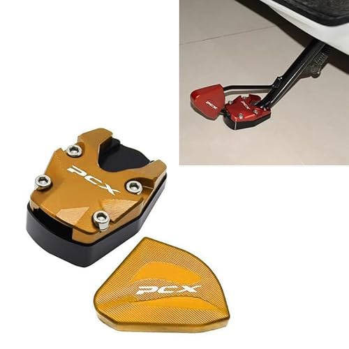 Aleyar PCX160 2025 jk05 kf47 pcx 2025�N �G�A���b�N�X �X�^���h �v���[�g �X�^���h �T�C�h�v���[�g �Z�b�g 5�F �I�[�g�o�C (�S�[���h, �Z�b�g)