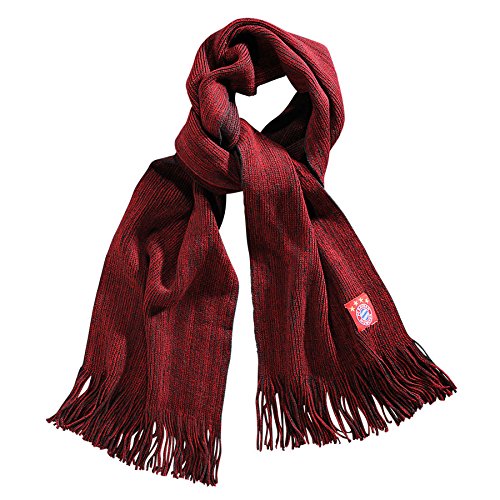 Preisvergleich Produktbild FC Bayern München edler Schal anthrazit / rot 19371