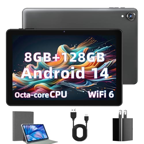 Rebecco Tablet 10 Pulgadas Android 14 Tablets, Octa Core 1280 * 800 IPS HD Display Android Tablet,...