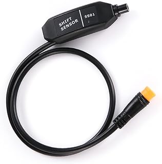 Gear Sensor and 1T2 Y-Splitter Extension Wire for BBS01 BBS02 BBSHD Electric Bike Sensor Shift Sensor for Bafang Electric Bicycle Speed Sensor Mid Drive System Shift Sensor Brake Split Cable
