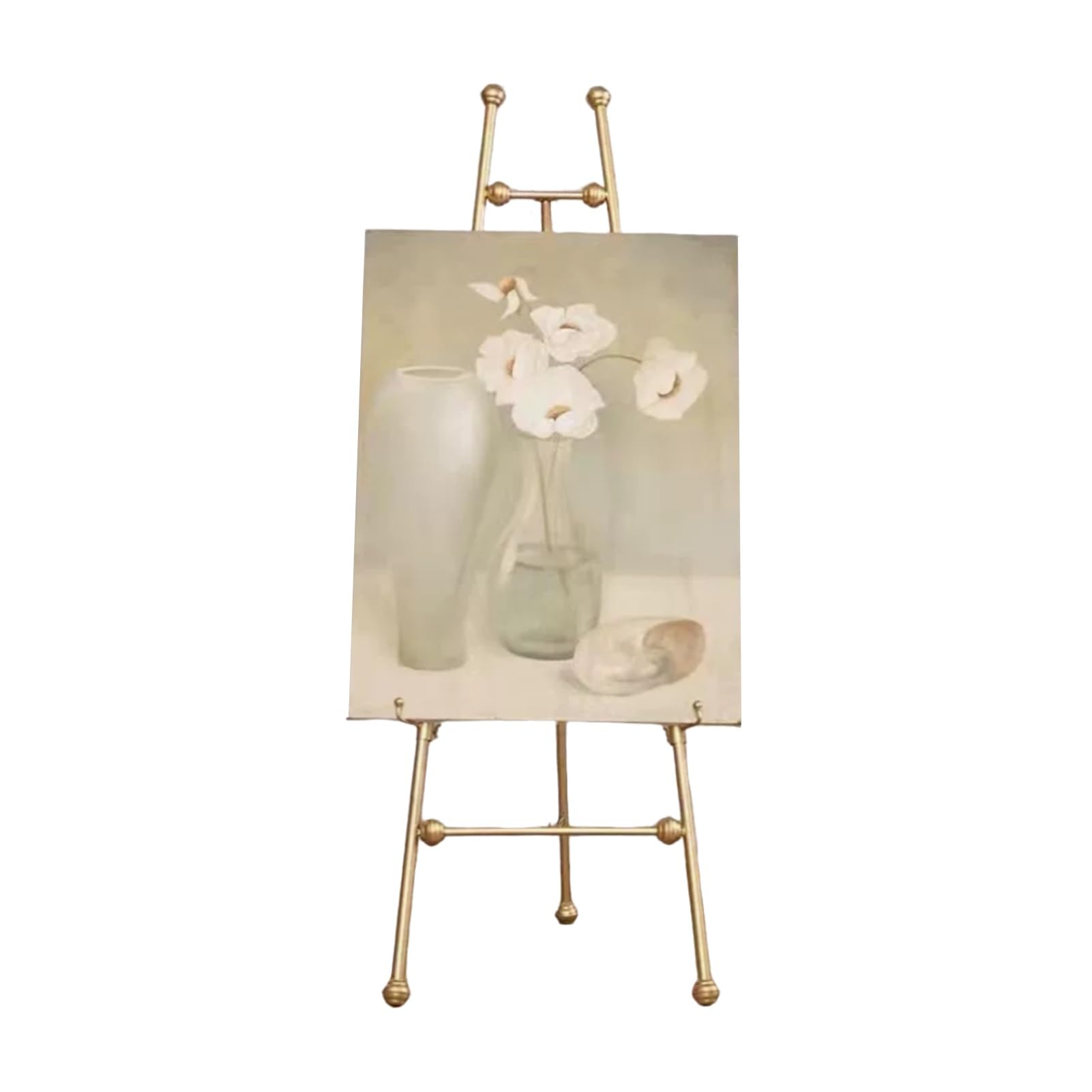 Generico Espositore a cavalletto, porta cartelloni di benvenuto for matrimoni, porta poster, for cartelli di benvenuto, disegni artistici, poster fotografici(Gold,120cm)