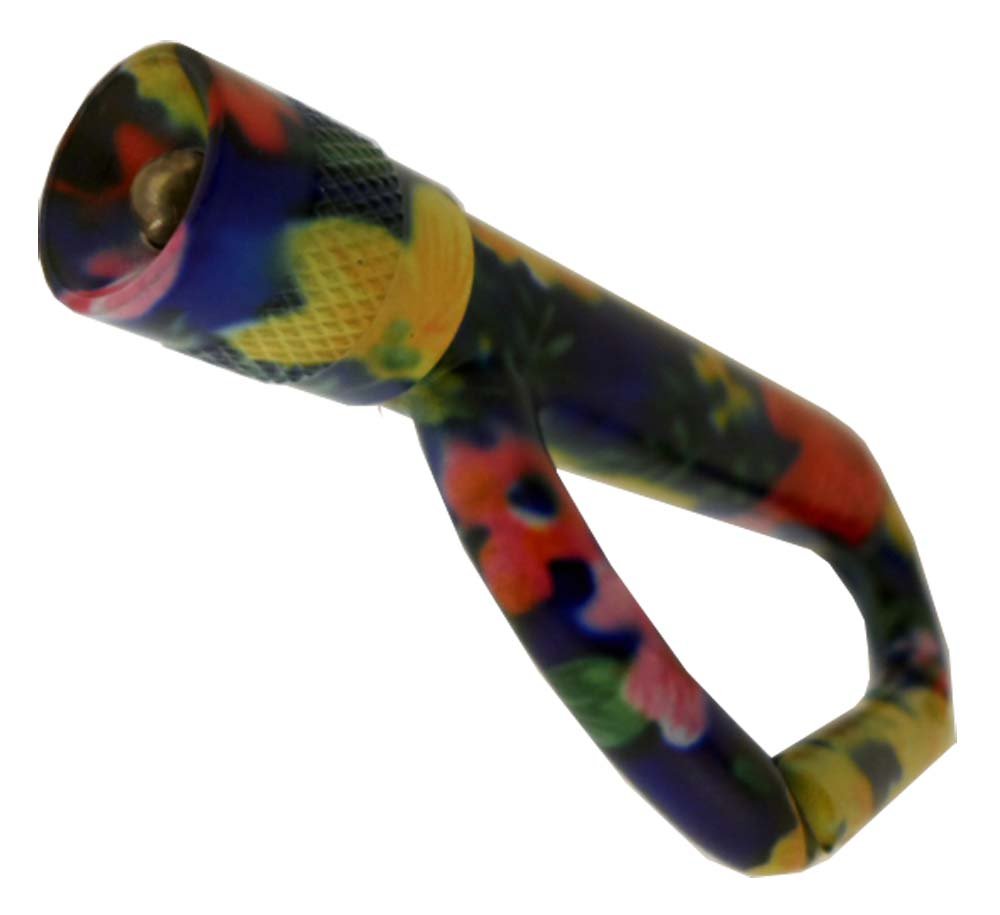 ToolUSA LED Light Floral Print SNAP Hook : (Pack of 2 Pcs)