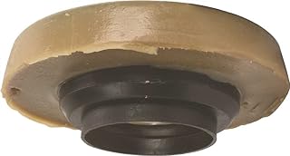 RADIATORY SPECIALTY W239D/24 Gunk Kantleak Toilet Bowl Wax Ring Gasket with Plastic Flange Sleeve - 191048