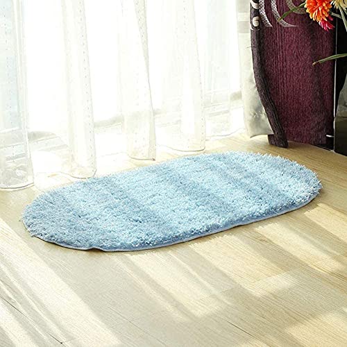 Tapis de bain absorbante microfibre chenille jaune 80x50 cm