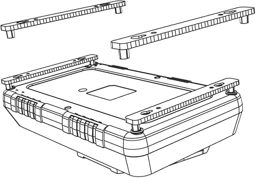 Miniatura 4 de Makita - Soporte de cargador Makita, soporte de pared para cargador Makita DC18RD (Negro) (6)