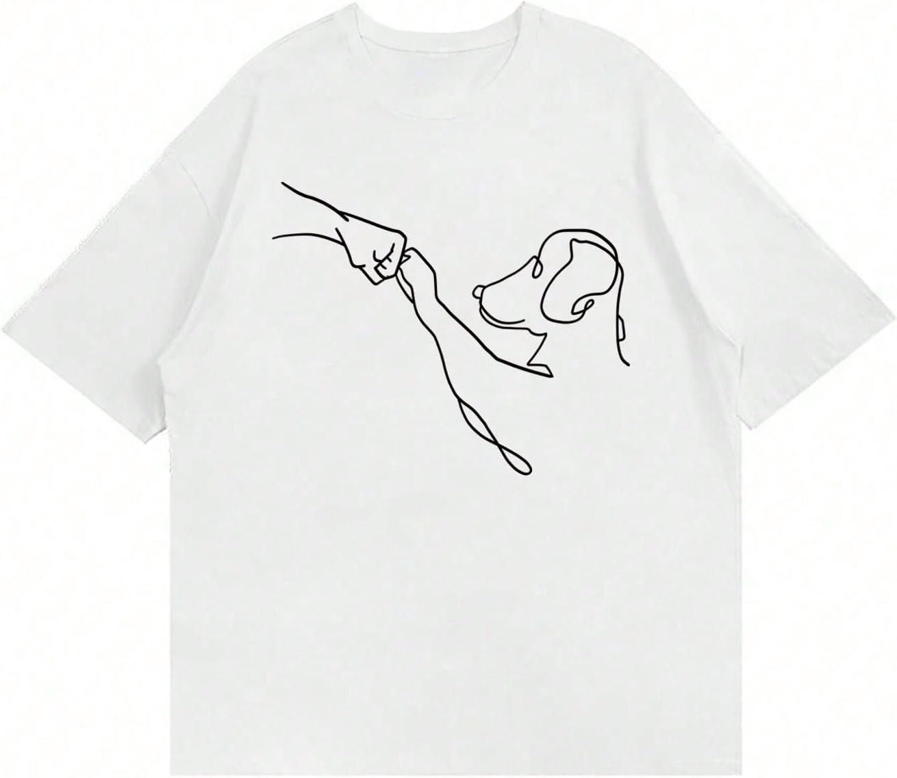 Men Graphic T-Shirt, Printed Short Sleeve Tee, Casual Cotton T... - view 7