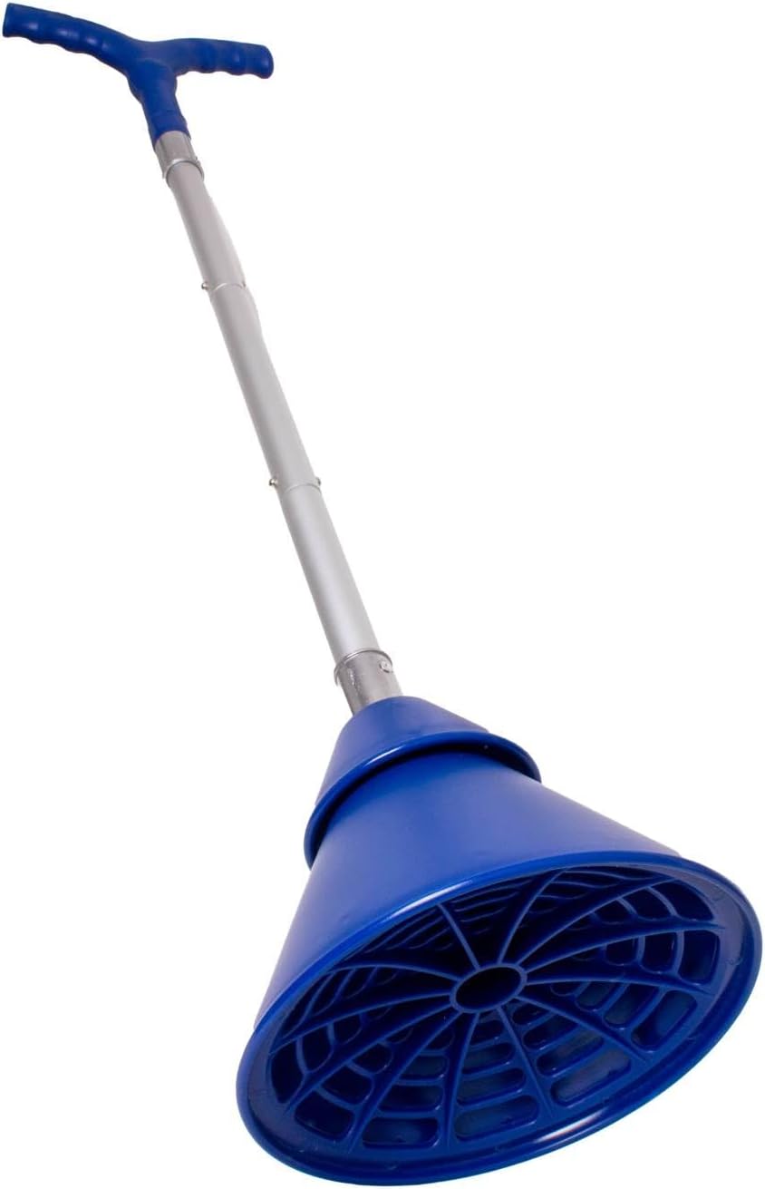 Lehman's Manual Clothes Washer Plunger, Portable Breathing Washing Agitator for Bucket, Sink or Tub