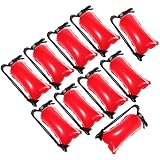 DECHOUS 10piezas Globo de Extintor de Aluminio para Fiesta de Bomberos Inflable Forma de Extintor Decoración de Cumpleaños de Bombero Unidades