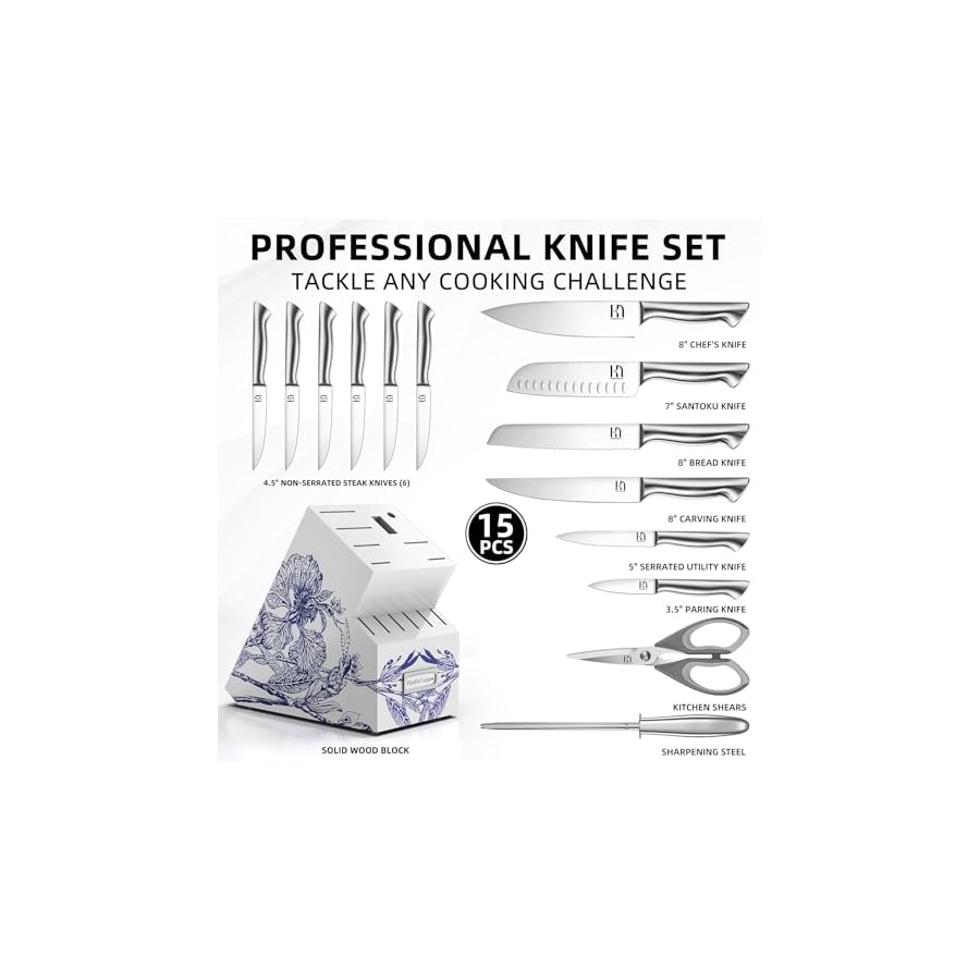 Kitchen-Knife-Set-Phantom-Iris-X5-Knife-Block-Set-Top-tier-Performance-15-Pcs-Premium-High-Carbon-Stainless-Steel-Knife-Set-with-Block-and-Sharpener-Professional-Chef-Knives-Set KnifeSaga Kitchen Knife Set - Phantom Iris X5 Knife Block Set - Top-tier Performance, 15 Pcs Premium High Carbon Stainless Steel Knife Set with Block and Sharpener, Professional Chef Knives Set