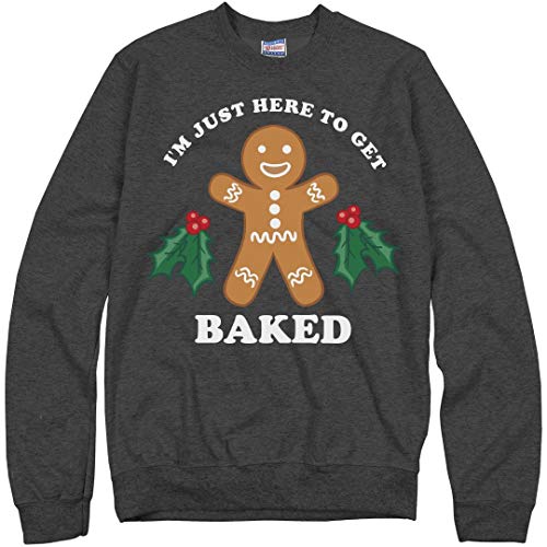 Baked For Christmas: Unisex Hanes Ultimate Crewneck Sweatshirt