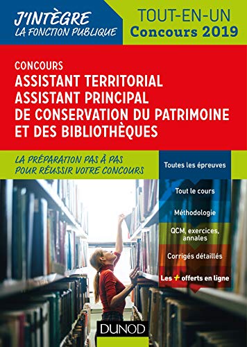 Télécharger Concours Assistant territorial de conservation du patrimoine et des bibliothèques - Concours 2019: Livre PDF Gratuit