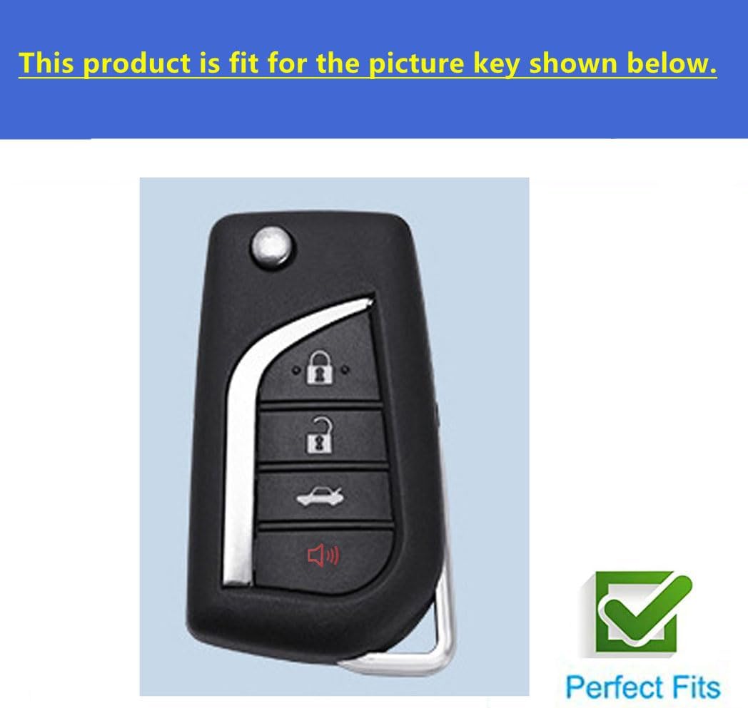 Soft TPU For Toyota Key Fob Cover Accessory Fits For Toyota Fortuner tundra Camry RAV4 Highlander Corolla image 3