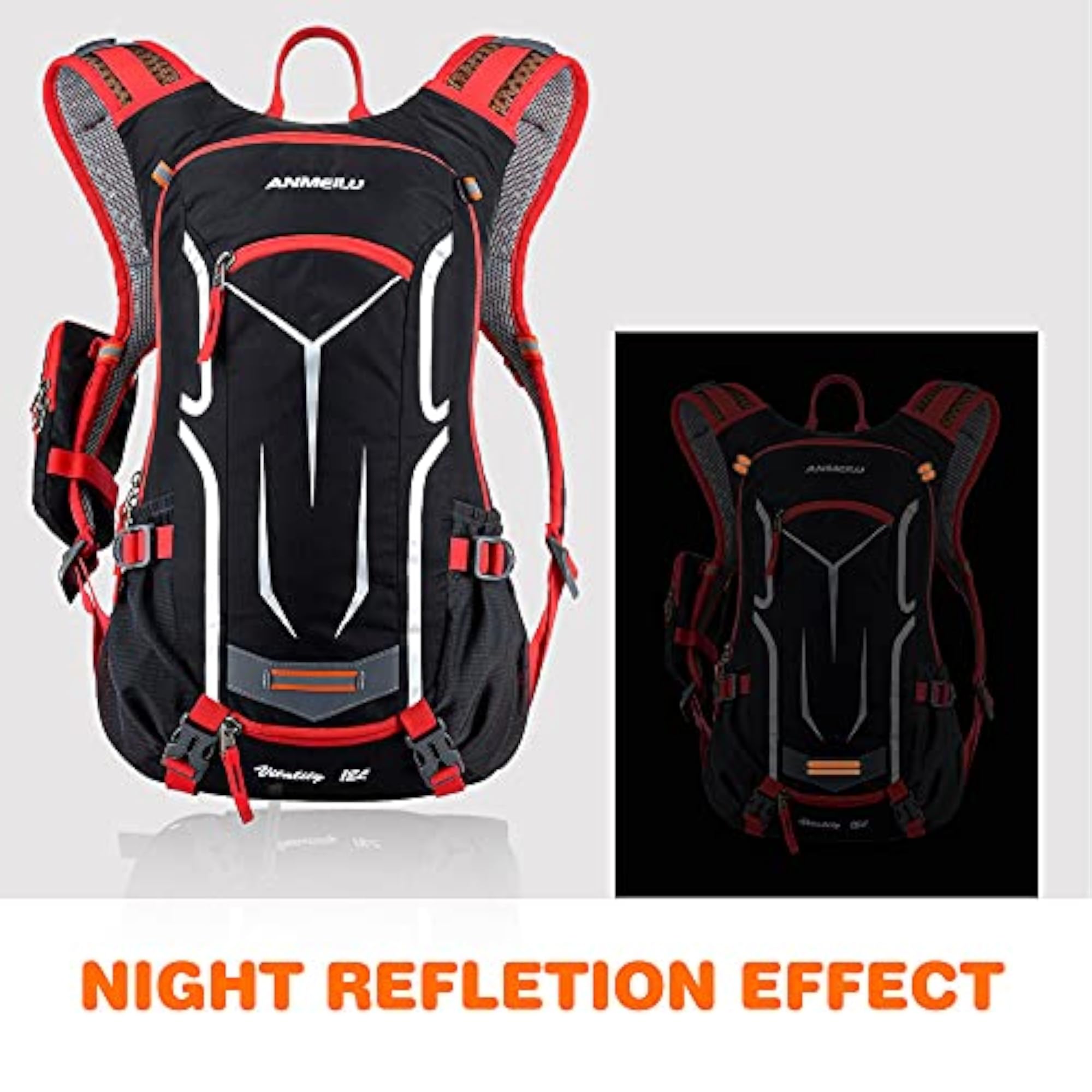 18L Water-Resistant Breathable Cycling Backpack