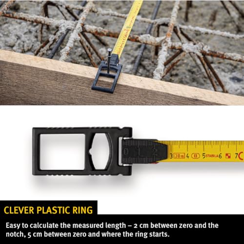 Cinta métrica Stabila LBM 1000 50 m acero miniatura 7