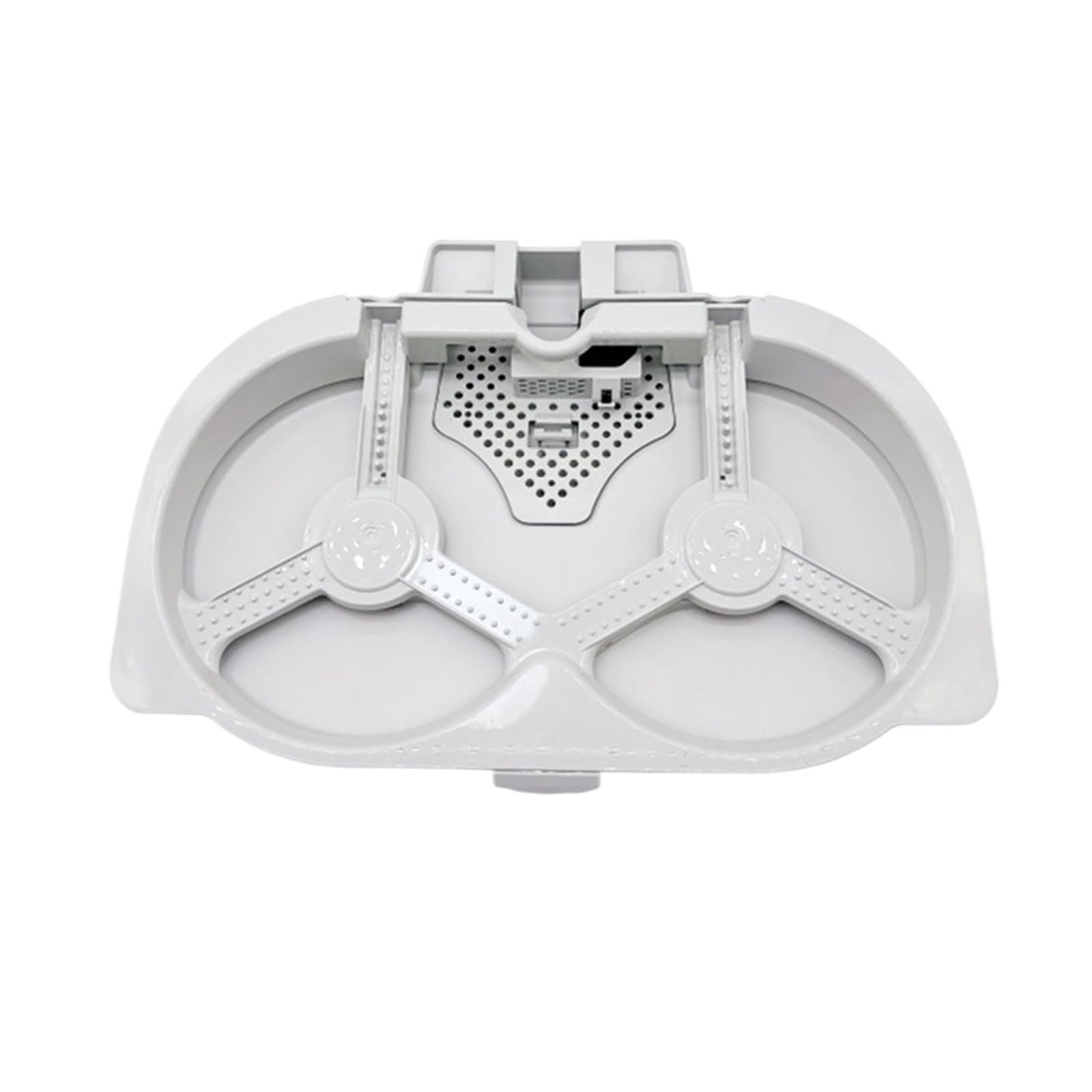 LMRXOFE Robot Vacuum Mop Cleaning Station Tray,Compatible For Roborock,V20 Q Revo Master Enhanced Cleaning Dock Accessory