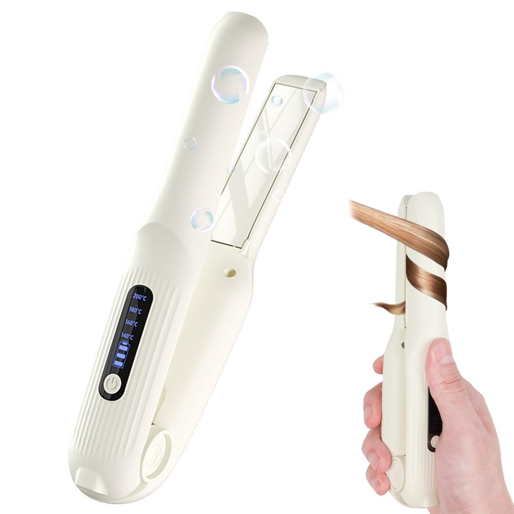 Amazon | J.K.T ヘアアイロン コードレス 持ち運び 2WAY カール