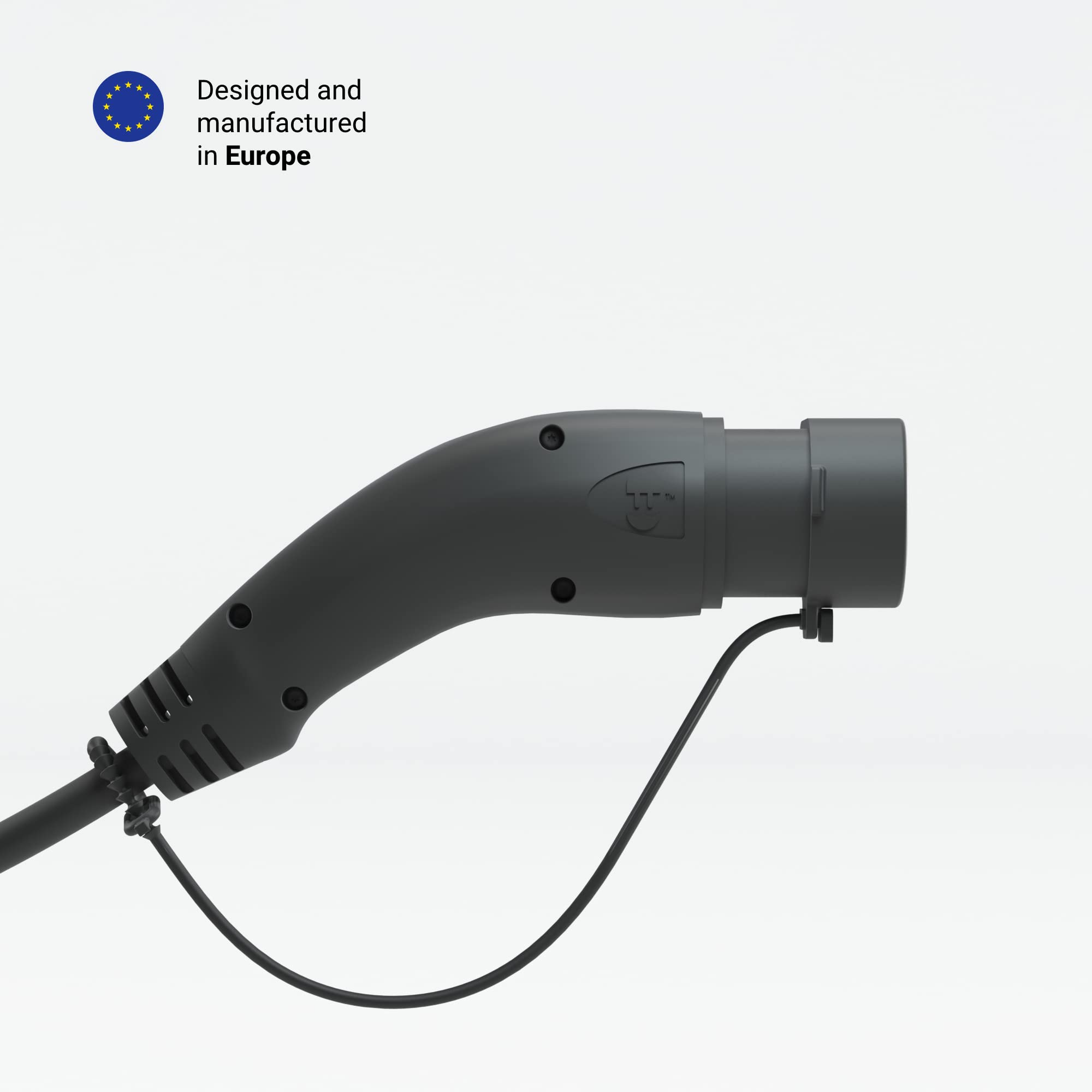 Câble de recharge - Type 2 - Type 2 - 5m - 7,4kW (1 phase 32A
