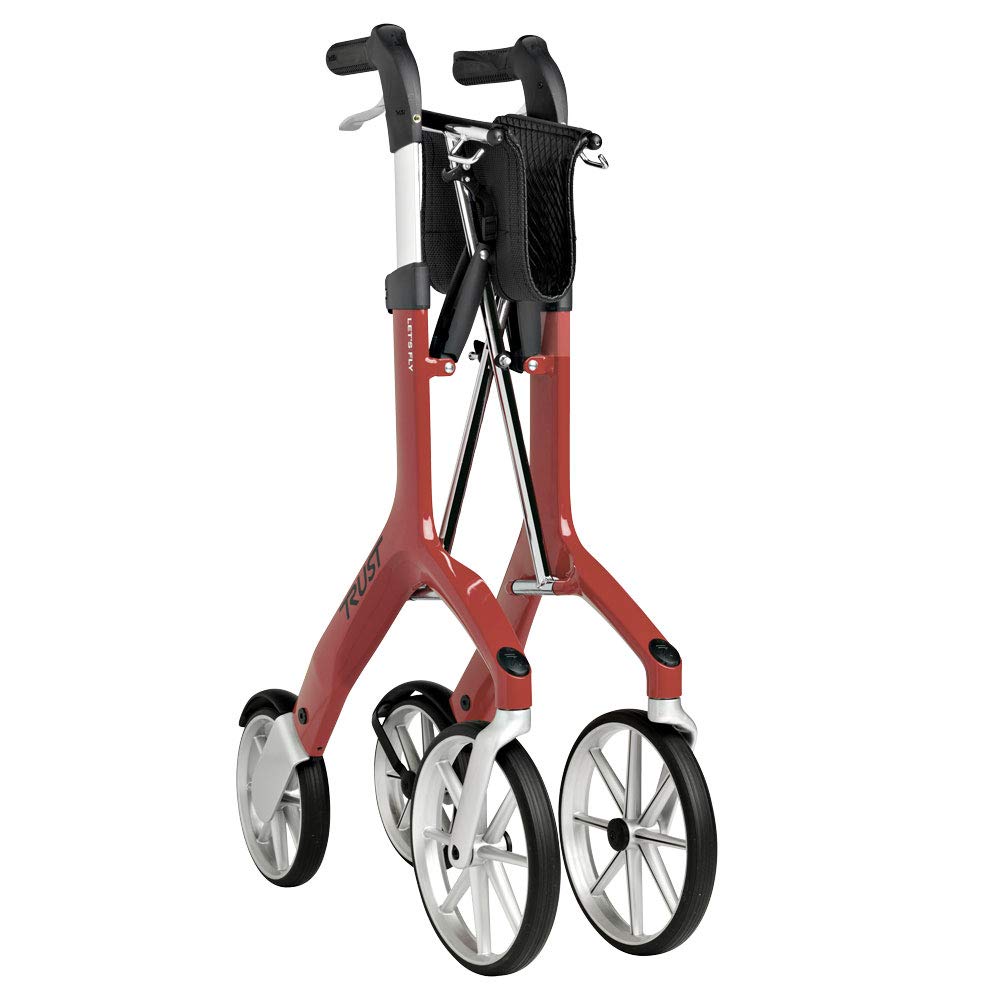 Trustcare Let's Fly Out Rollator, rosso