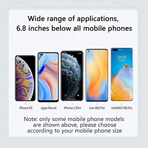 ANTSIR capa para telefone montada na parede, anti-nevoeiro e tela tocável à prova d'água titular da